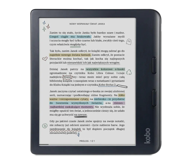 Kobo Libra Colour 32GB czarny - 1543270 - zdjęcie